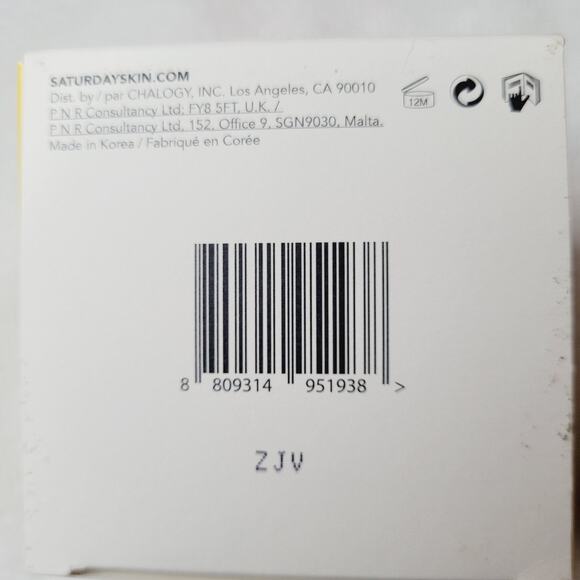 New Saturday Skin Yuzu Vitamin C Sleep Mask - Picture 2 of 4